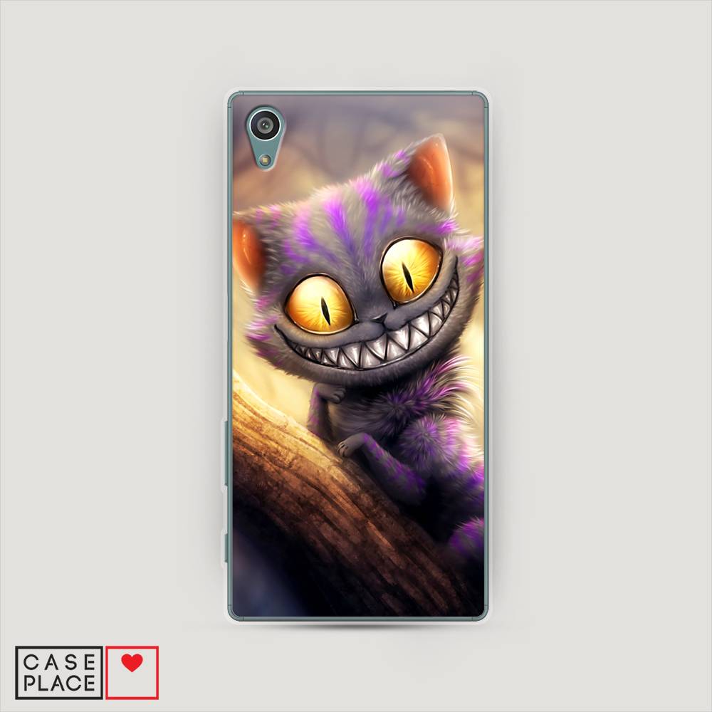 

Чехол Awog на Sony Xperia Z5 (Z5 Dual) "Cheshire Cat", Фиолетовый;желтый, 52150-1