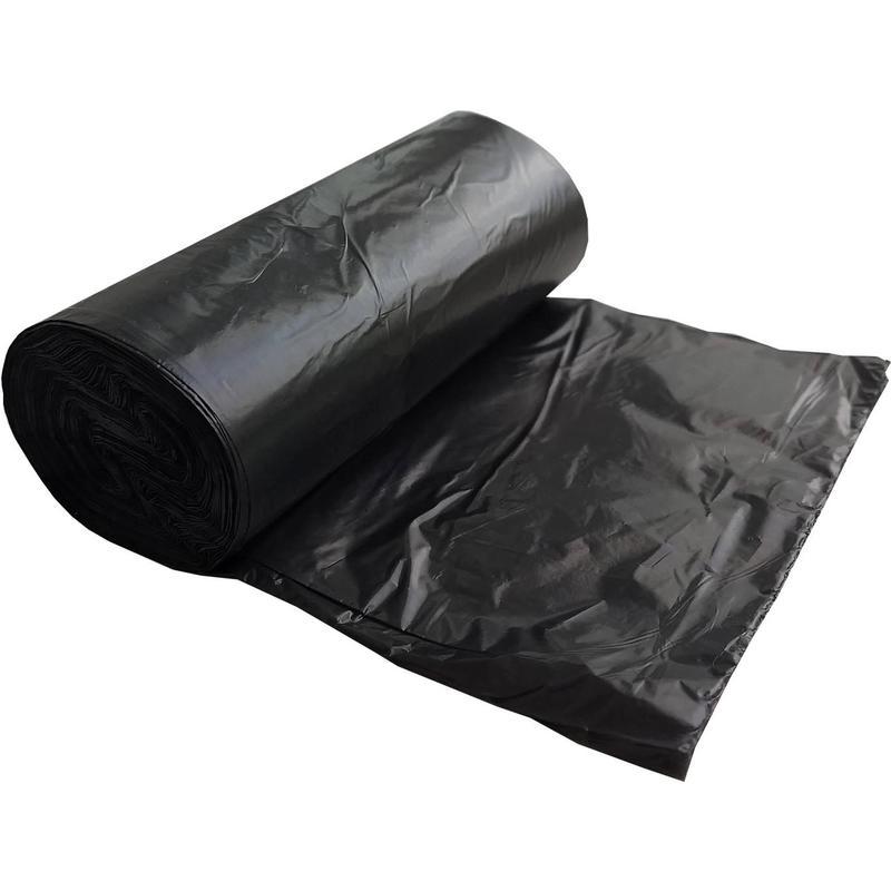 

Пакеты для мусора 120л (68х105см, 8мкм, черные) 10шт. в рулоне (4023), 35 уп., Черный