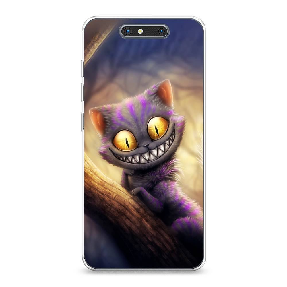 Чехол Awog на ZTE Blade V8 / ЗТЕ Блэйд V8 Cheshire Cat