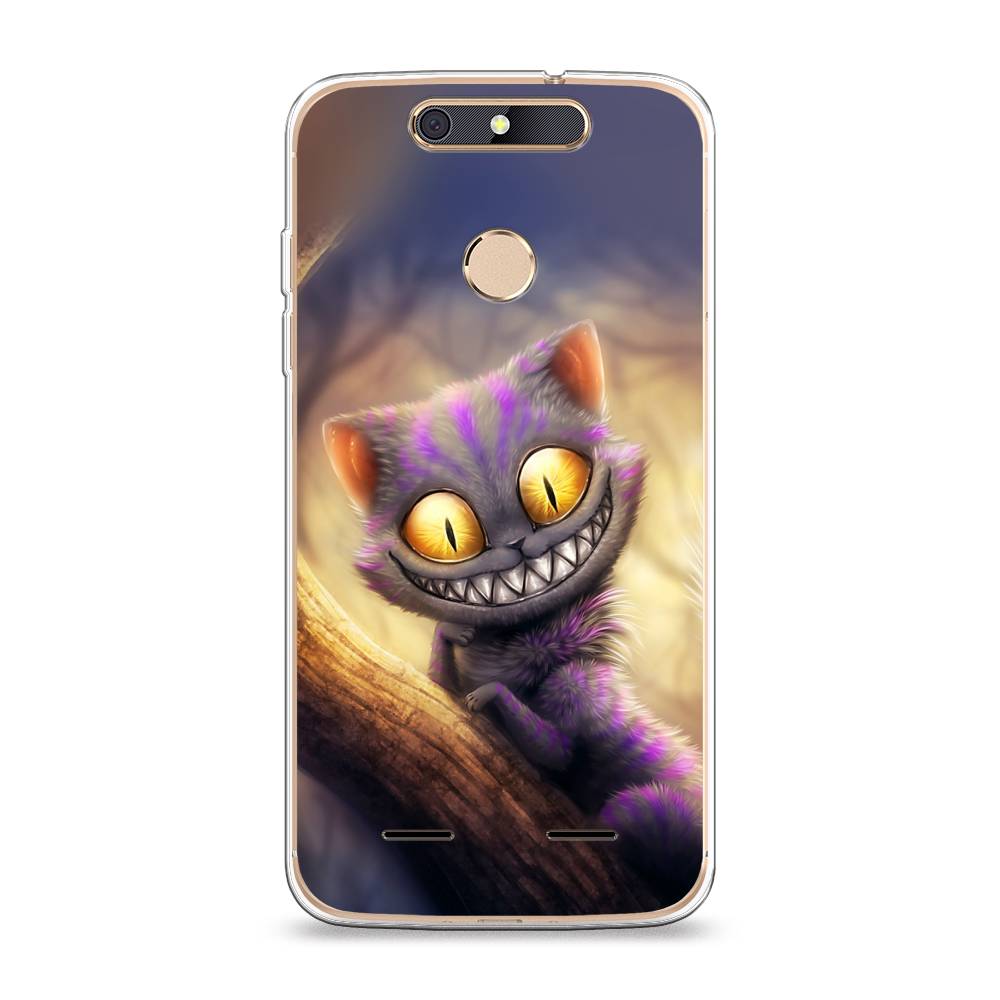 

Чехол Awog на ZTE Blade V8 mini / ЗТЕ Блэйд V8 mini "Cheshire Cat", 131950-1