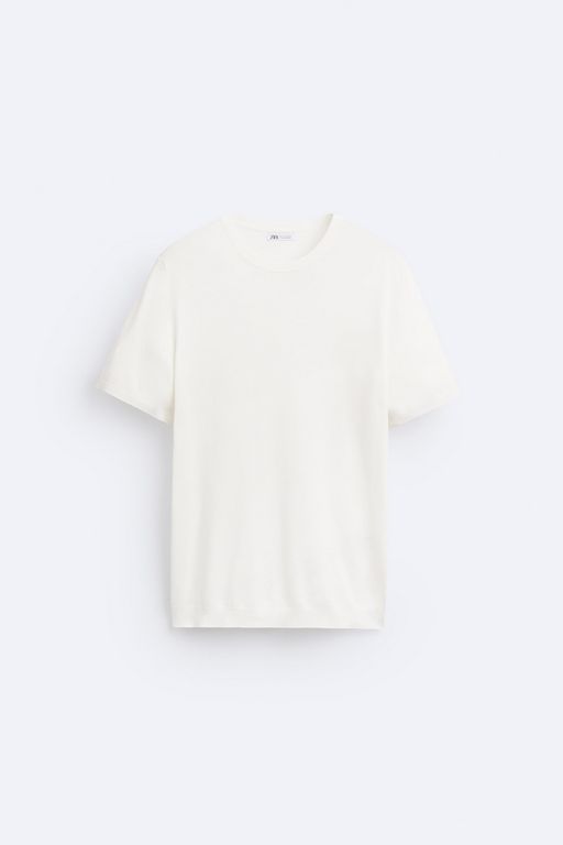 Футболка мужская ZARA 00304416 белая XL 7851₽