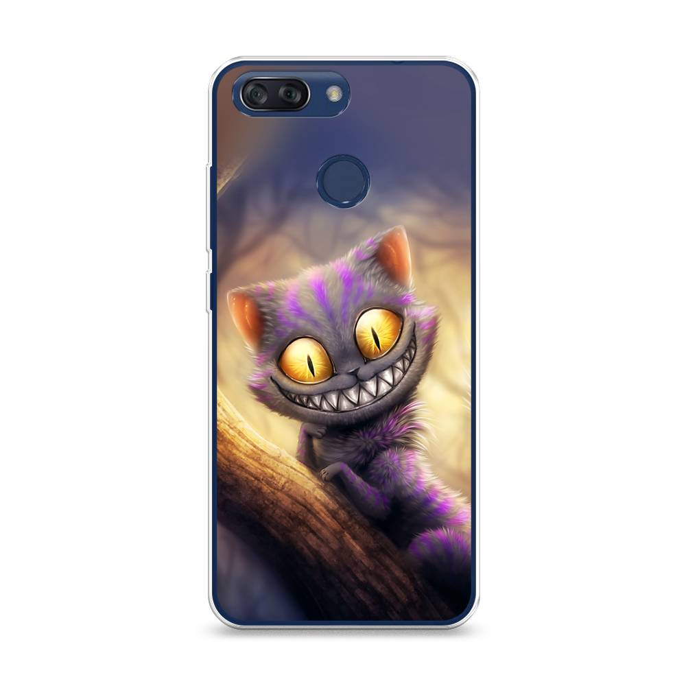 

Чехол Awog на ZTE Blade V9 Vita / ЗТЕ Блэйд V9 Vita "Cheshire Cat", Фиолетовый;желтый, 132550-1