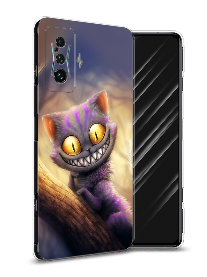 

Чехол Awog на Xiaomi Redmi K50 GE "Cheshire Cat", Фиолетовый;желтый, 314350-1