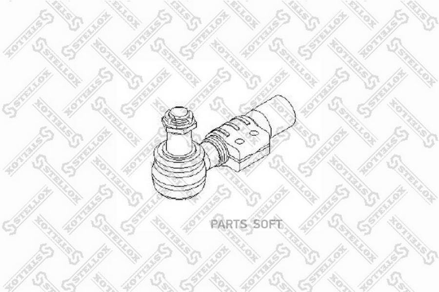 

84-34051-SX_наконечник рулевой тяги ! LHT M38x1.5/M30x1.5 L=135\SAF
