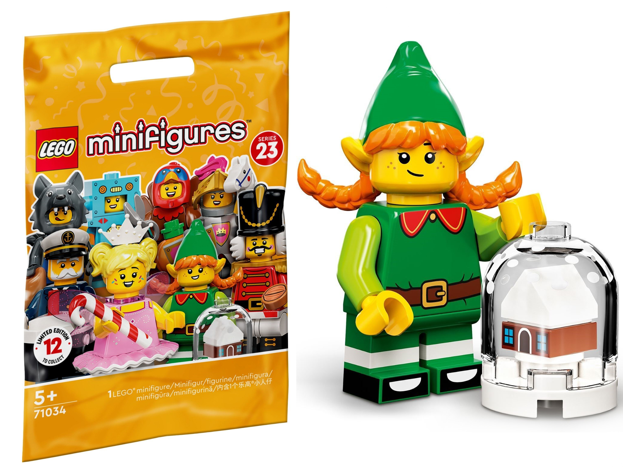 фото Конструктор lego minifigures 71034-5, 10 деталей