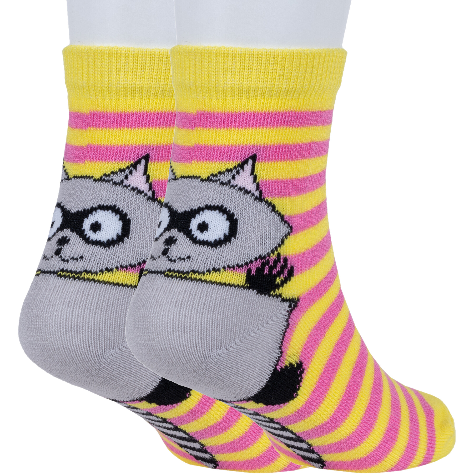 Носки детские Борисоглебский трикотаж 2-8С705, 7 желтые, 16-18