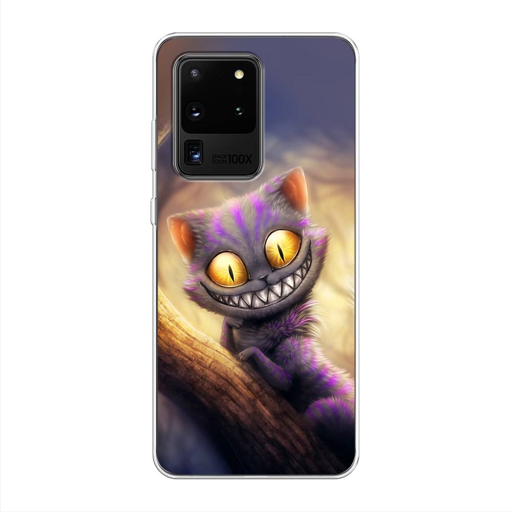

Чехол Awog на Samsung Galaxy S20 Ultra "Cheshire Cat", Фиолетовый;желтый, 29450-1