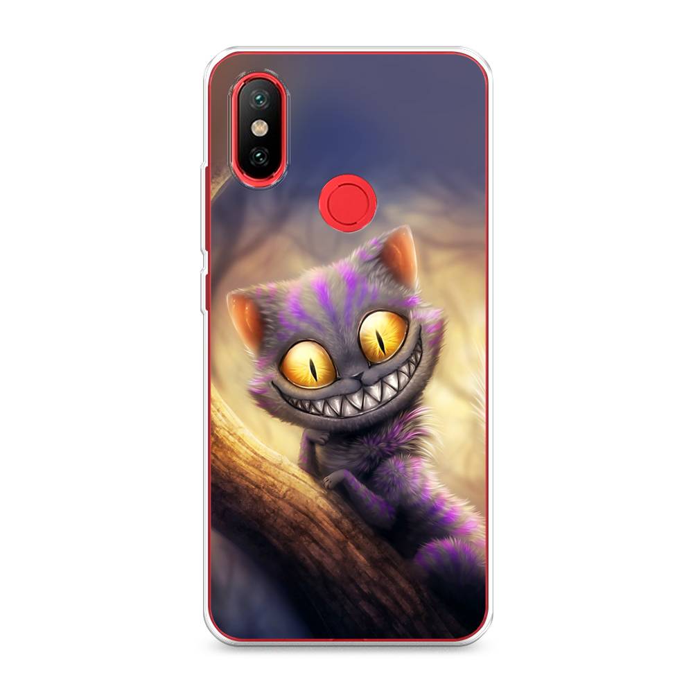 

Чехол Awog на Xiaomi Mi 6X "Cheshire Cat", Фиолетовый;желтый, 33250-1