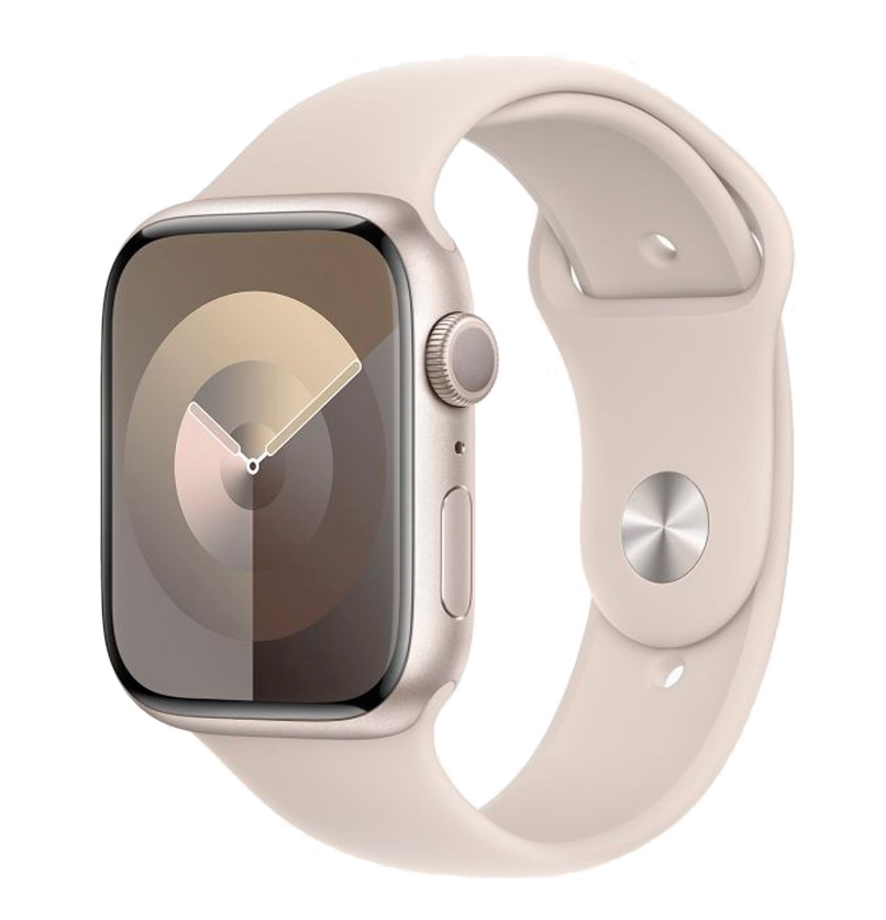 Смарт-часы Apple Watch S9 41mm Starlight Aluminium S/M