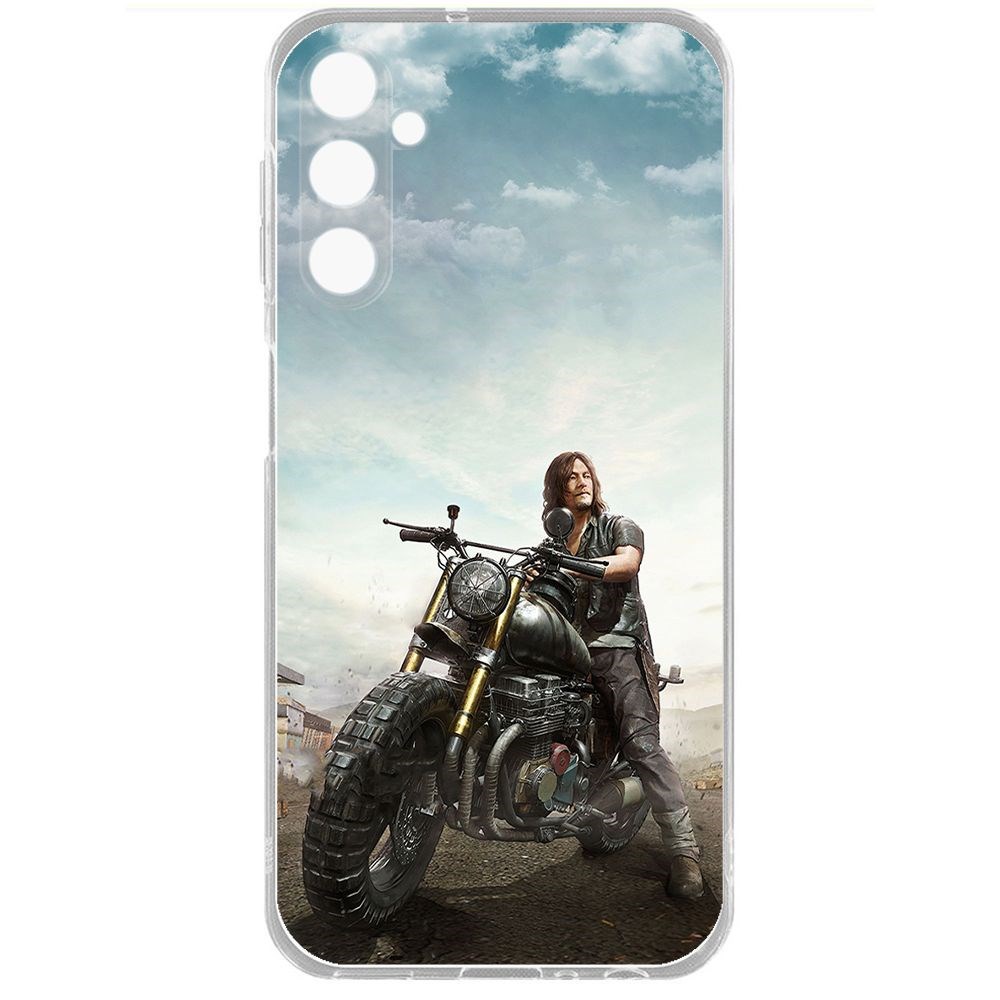 

Чехол-накладка Krutoff Clear Case Ходячие мертвецы, Дэрил для Samsung Galaxy A24 (A245), Прозрачный