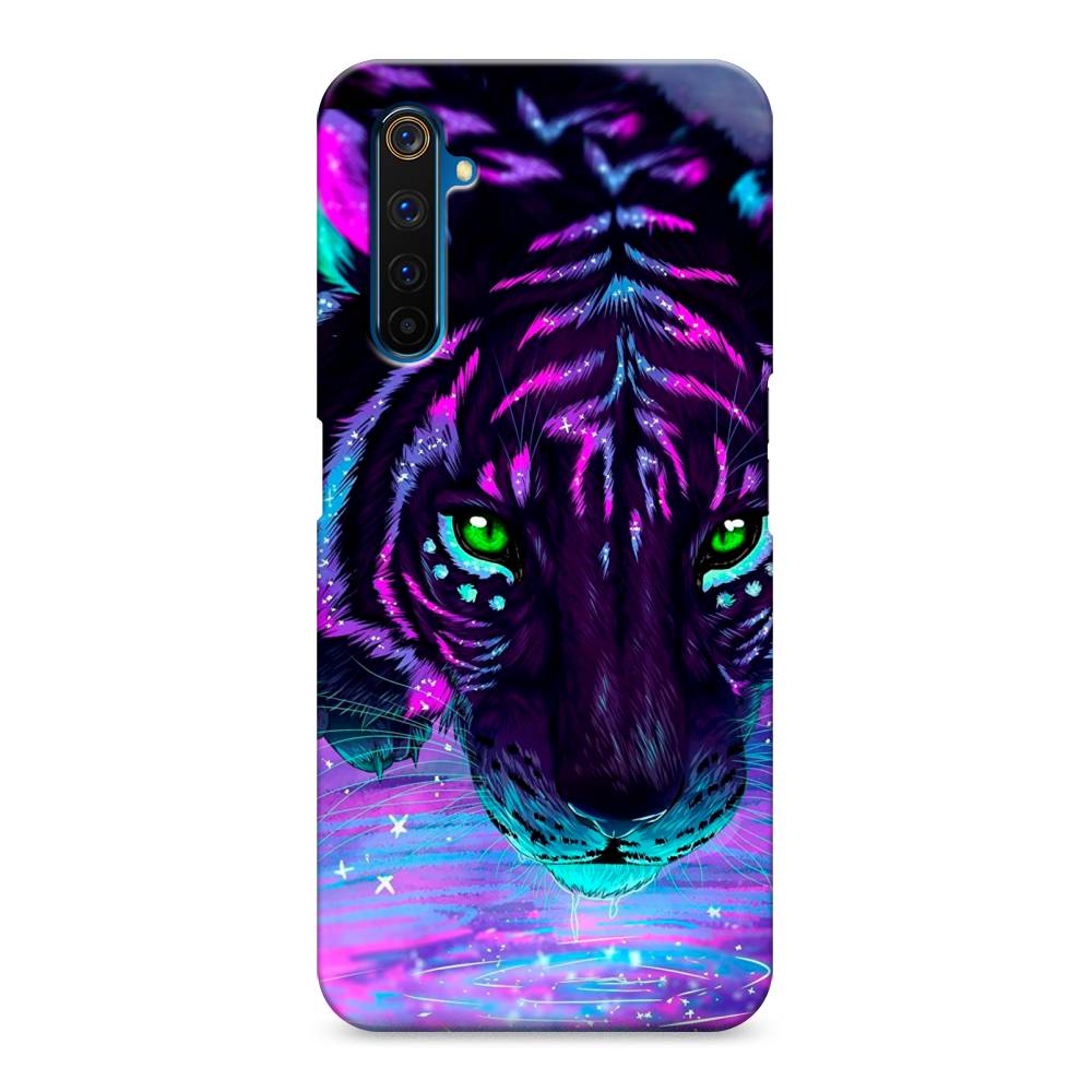 

Пластиковый чехол "Волшебный тигр" на Realme 6 Pro, 252820-1