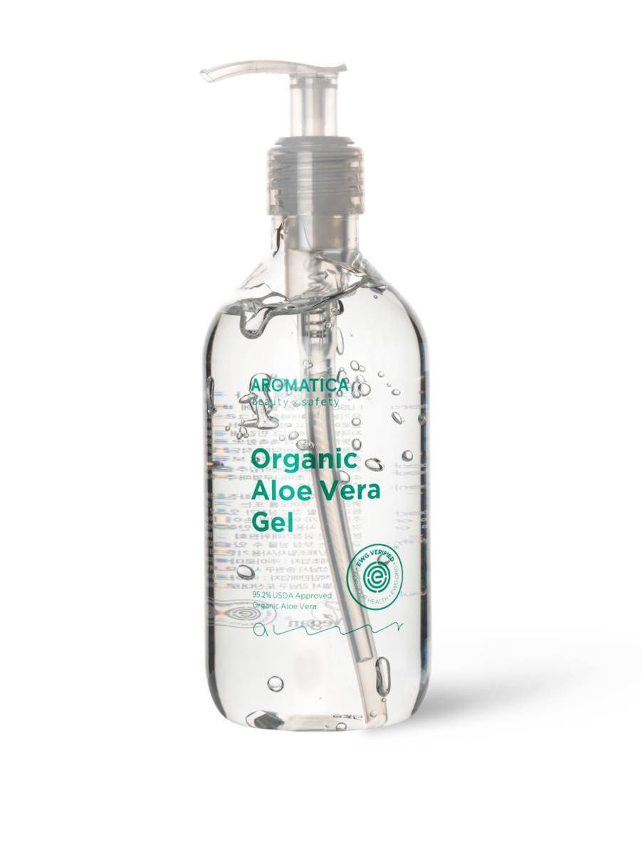 фото Гель aromatica 95% organic aloe vera gel 500 мл