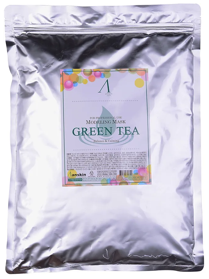 фото Маска anskin original green tea modeling mask500г