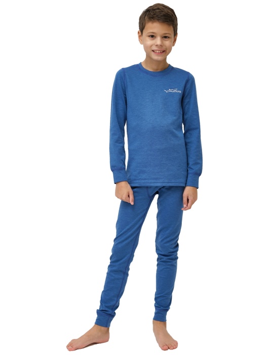 Термобелье детское комплект KATRAN Луффи-2024, синий, 116