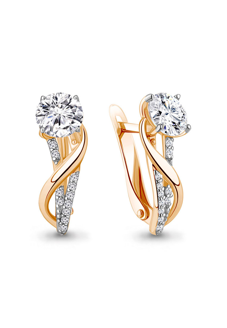 

Серьги из серебра с фианитом Kari Jewelry 437081А.6, 437081А.6
