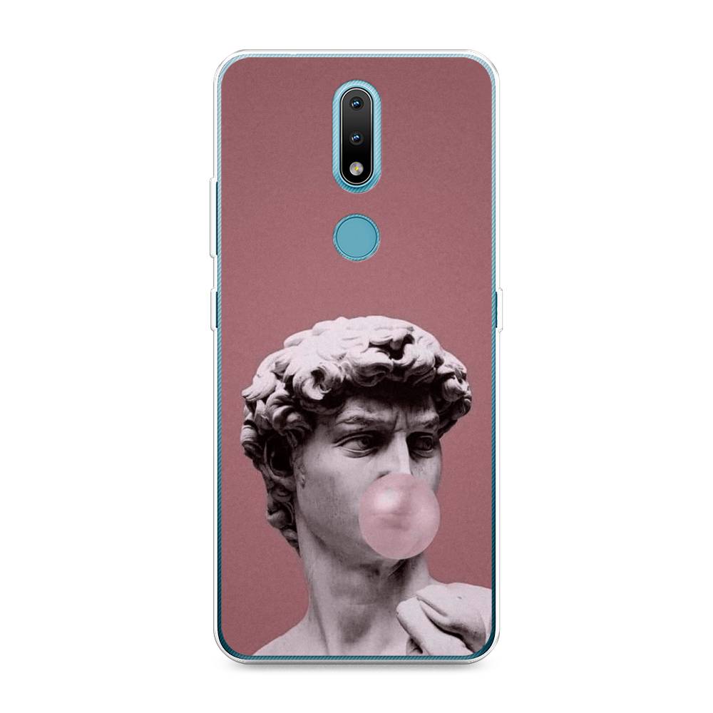 

Чехол Awog на Nokia 2.4 / Нокиа 2.4 "Modern David", Синий, 123850-9