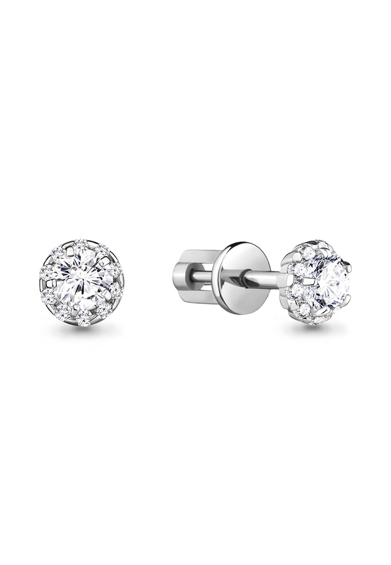 

Серьги-пусеты из серебра с фианитом Kari Jewelry 420151А.5, 420151А.5