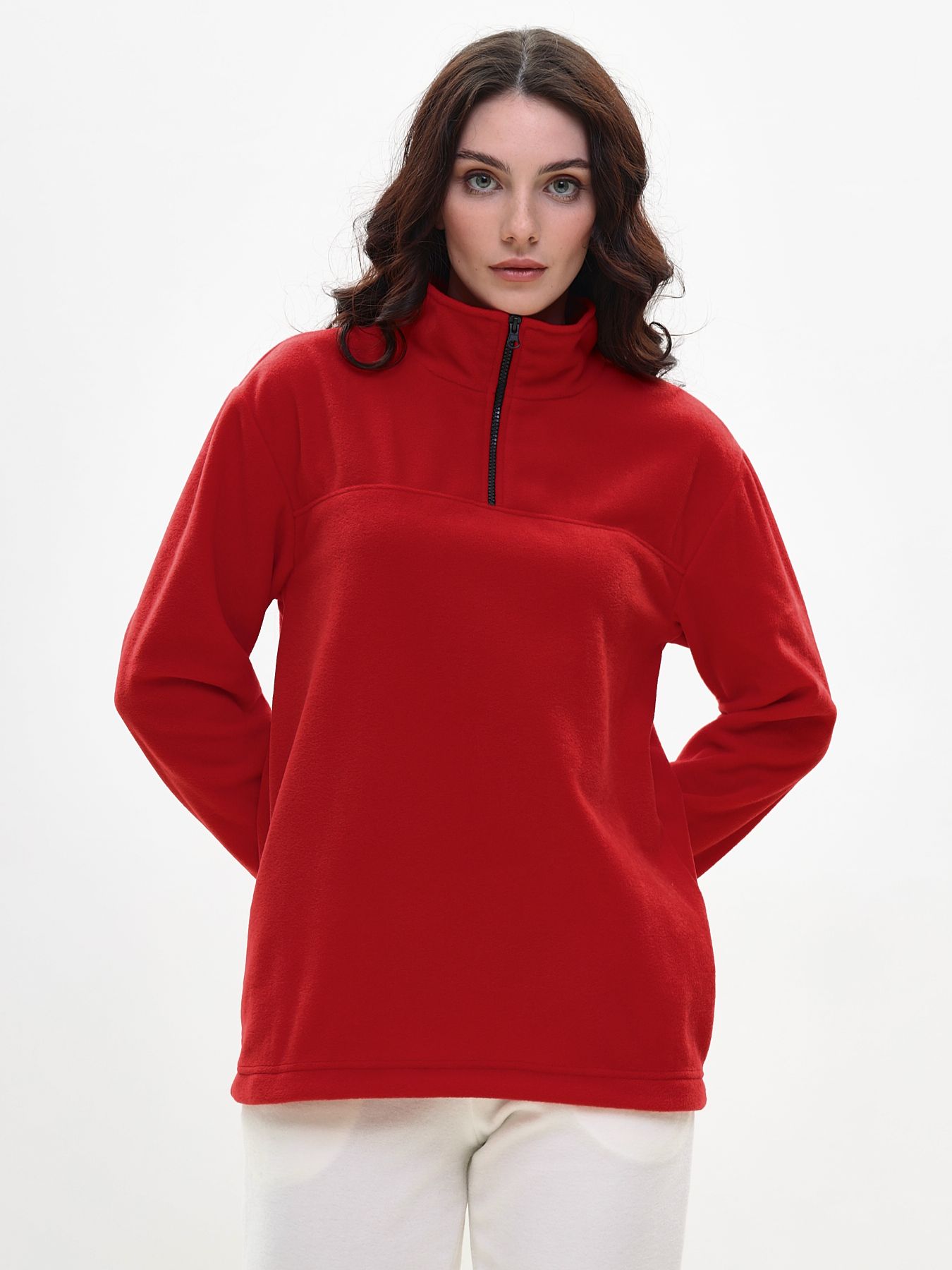 

Свитшот женский MOM №1 MOM-0125F красный 2XL, MOM-0125F