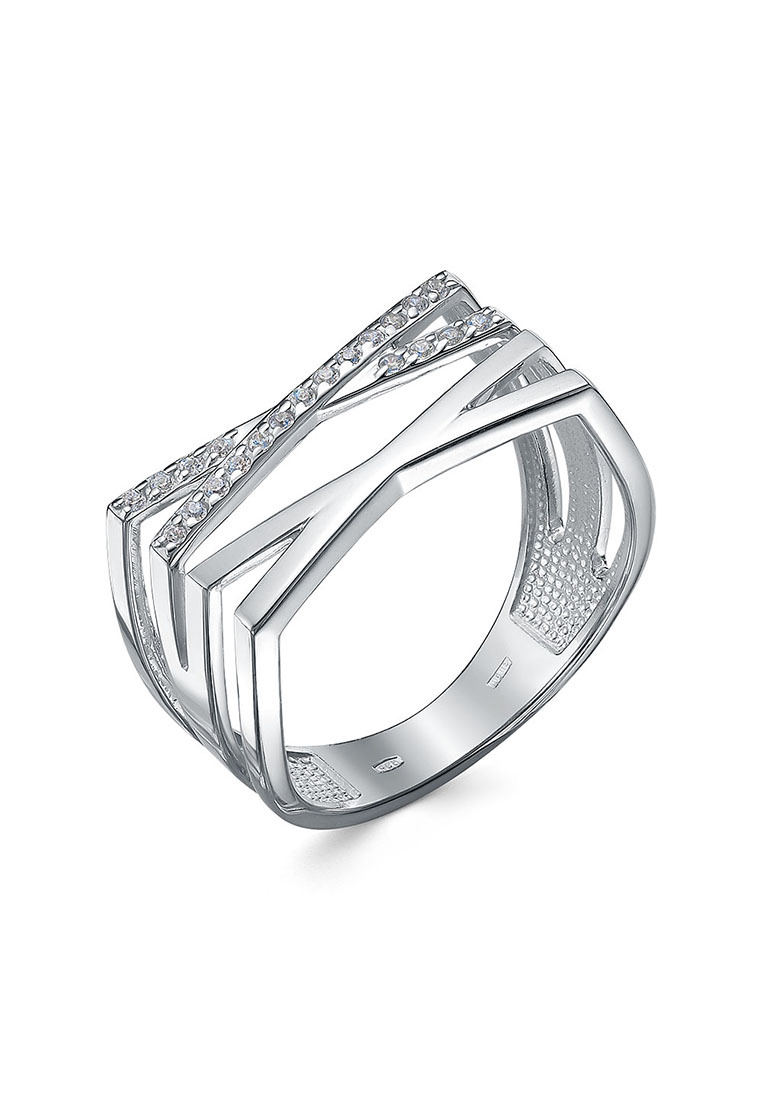 Кольцо из серебра с фианитом р. 17 Kari Jewelry 3101018184