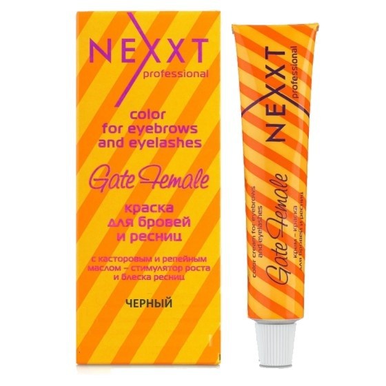 

Краска для бровей и ресниц Nexxt Professional черная 50 мл