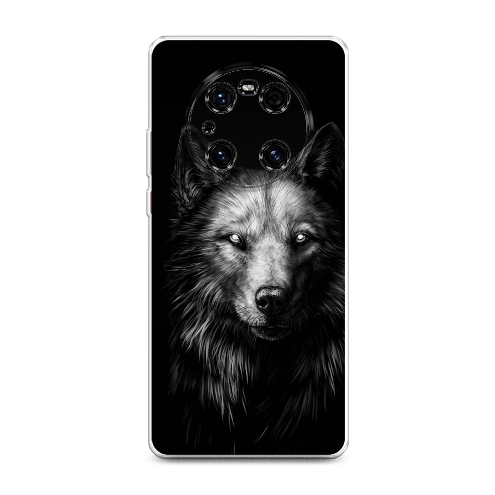 

Чехол Awog на Huawei Mate 40E Pro "Волк черно белый", Разноцветный, 6107550-1