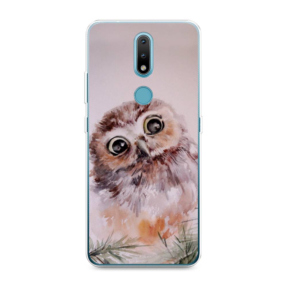 

Чехол Awog на Nokia 2.4 / Нокиа 2.4 "Сова на розовом", Розовый;коричневый, 123850-1