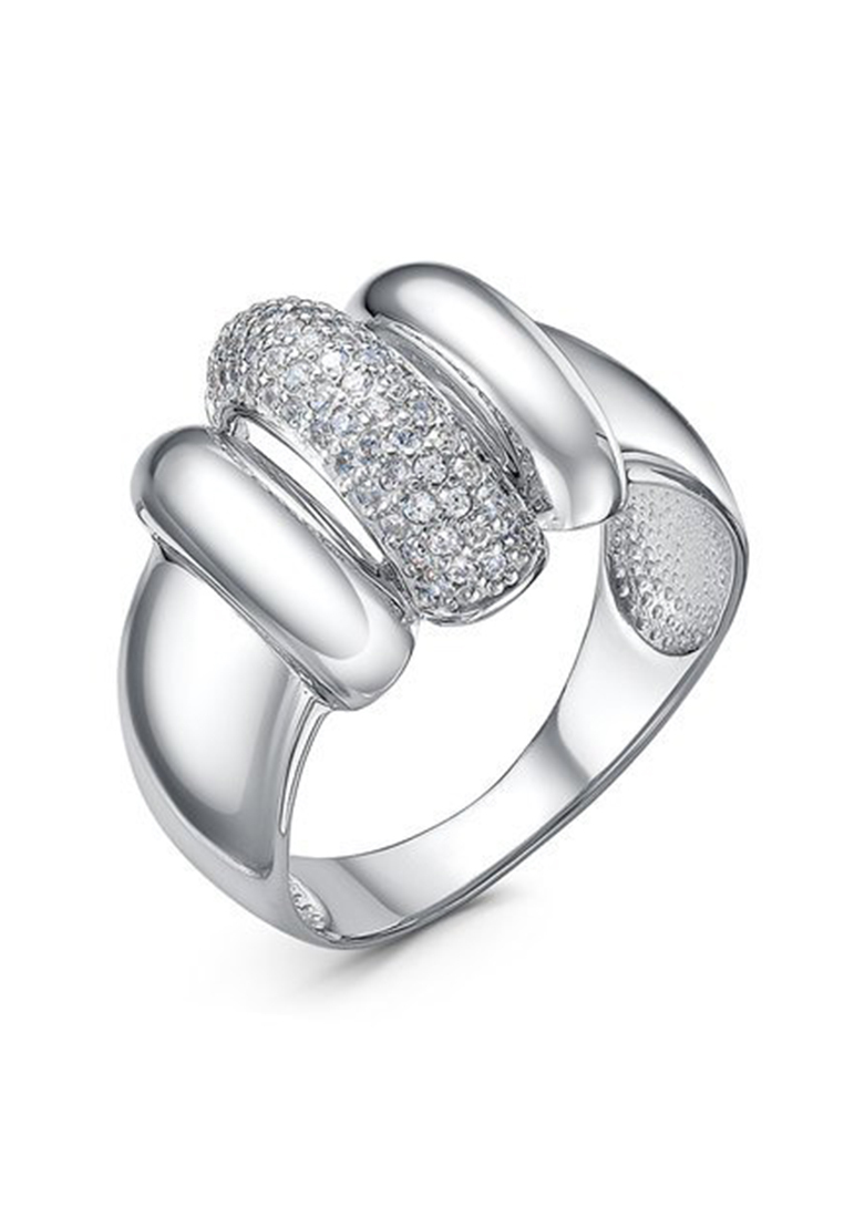 

Кольцо из серебра с фианитом р. 17,5 Kari Jewelry с1101289, с1101289