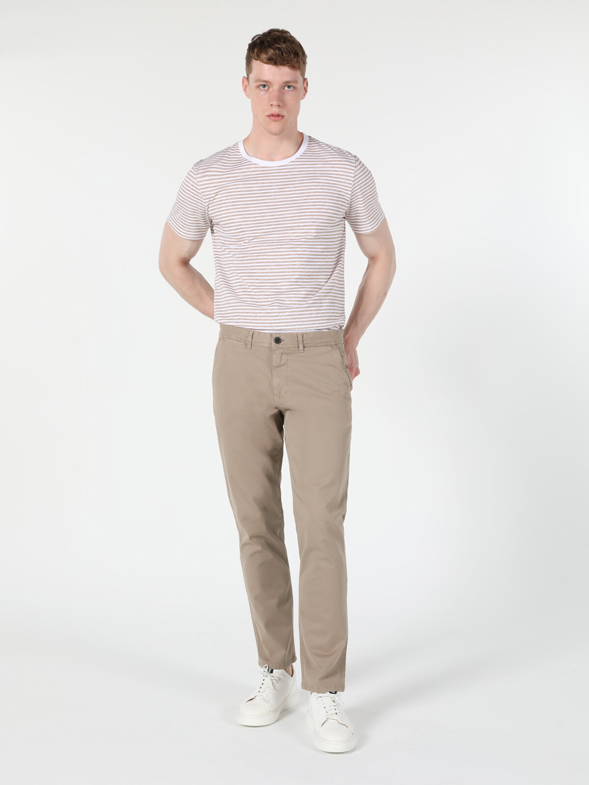 

Брюки мужские Colin's CL1049750_Q1.V1_SAN бежевые 38/32, Бежевый, CL1049750_Q1.V1_SAN