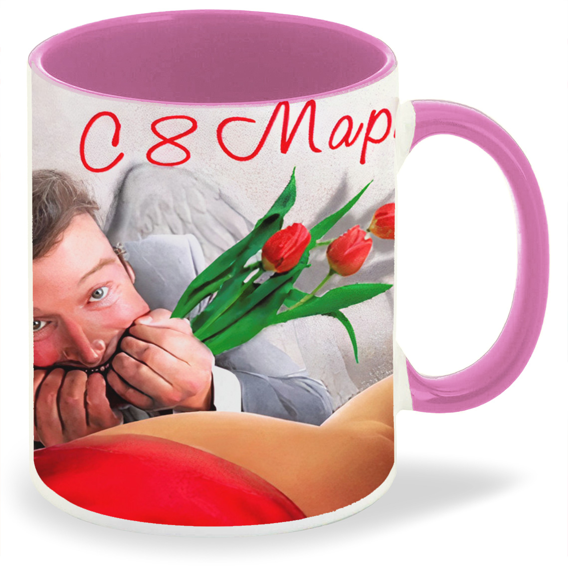 

Кружка CoolPodarok C 8 марта (Мужчина в ногах ), C 8 марта (Мужчина в ногах )