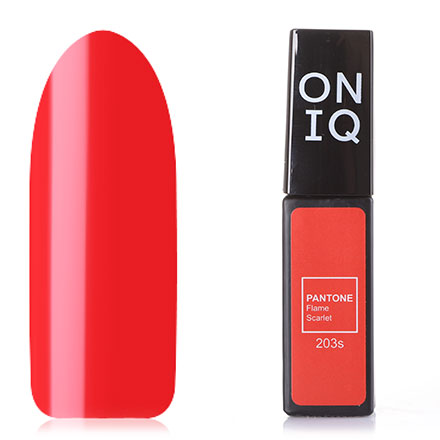 

Гель-лак ONIQ Pantone №203s Flame Scarlet