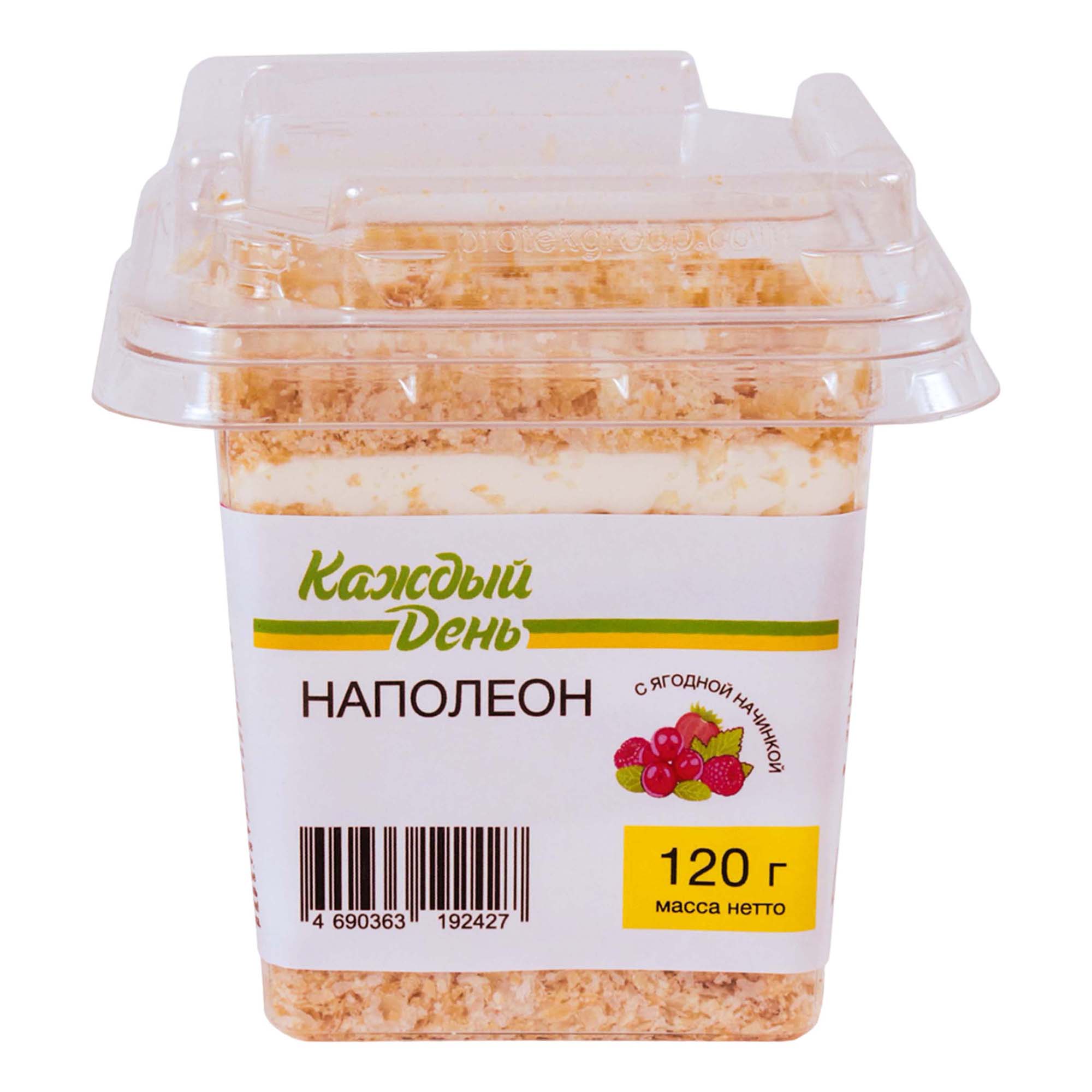 

Пирожное Каждый День Наполеон 120 г