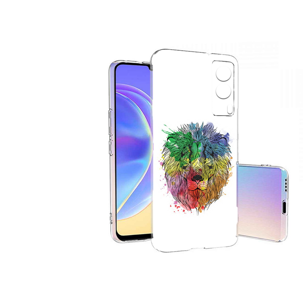 

Чехол MyPads Tocco для Vivo V21E разноцветный гордый лев (PT161736.380.573), Прозрачный, Tocco