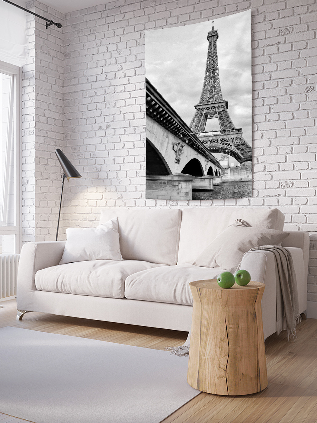 

Вертикальное фотопанно на стену JoyArty За мостом слава Парижа 150x200 см, За мостом слава Парижа