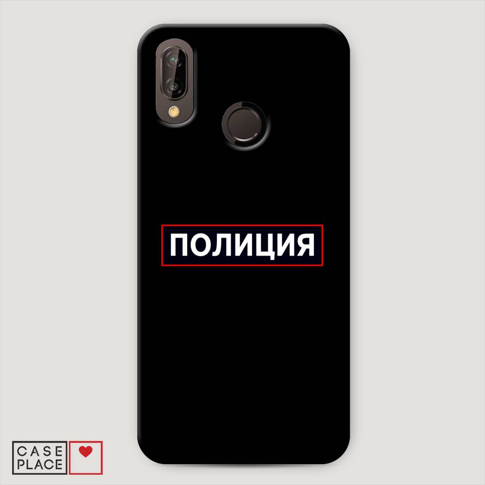 

Чехол Awog "Police logo" для Huawei Nova 3E, 65620-4