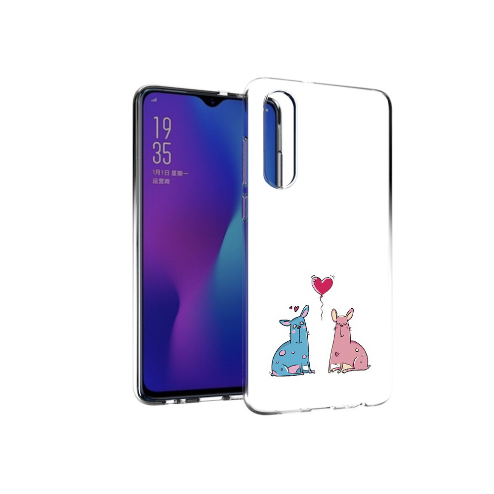 

Чехол MyPads Tocco для Huawei P30 Лама любовь, Прозрачный, Tocco