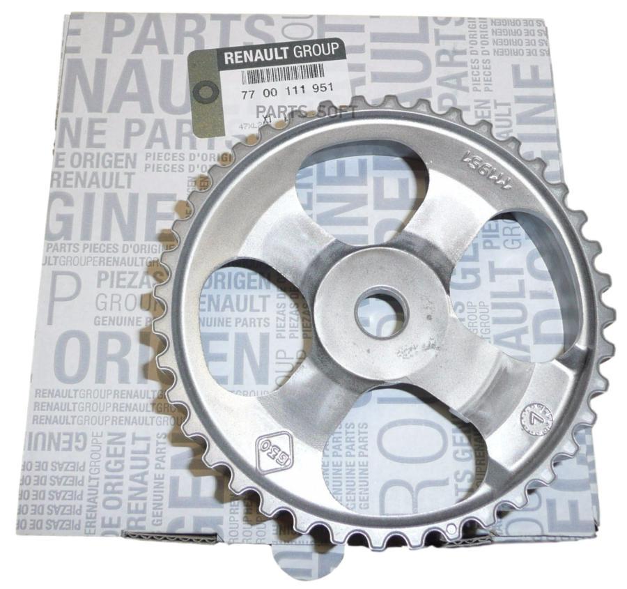 

Шестерня распредвала RENAULT: 1.9dTi/dCi (F9Q) z=40, D=120mm 1шт