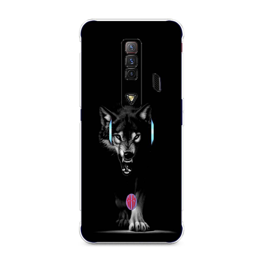 

Чехол Awog на ZTE Nubia Red Magic 7 / ЗТЕ Нубиа Ред Мэджик 7 "Волк выходит из ночи", Разноцветный, 135950-1