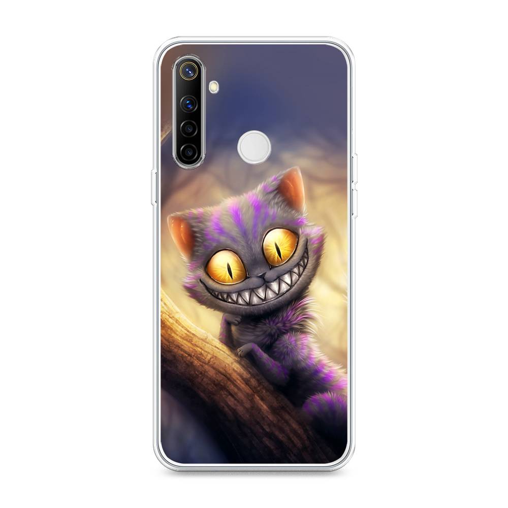 

Чехол Awog на Realme 6i "Cheshire Cat", Фиолетовый;желтый, 252950-1