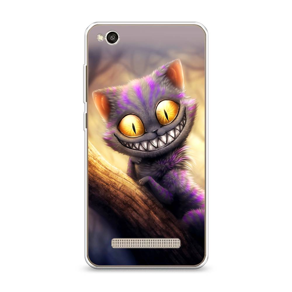 

Чехол Awog на Xiaomi Redmi 4A "Cheshire Cat", Фиолетовый;желтый, 31350-1