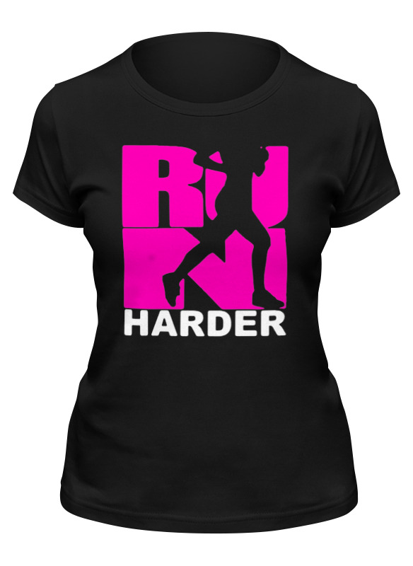 фото Футболка женская printio фитпит.рф - спортивное питание черная l