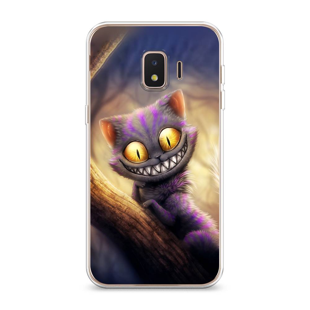 

Чехол Awog на Samsung Galaxy J2 Core (2018/2020) / Самсунг J2 Core "Cheshire Cat", Фиолетовый;желтый, 2100550-1