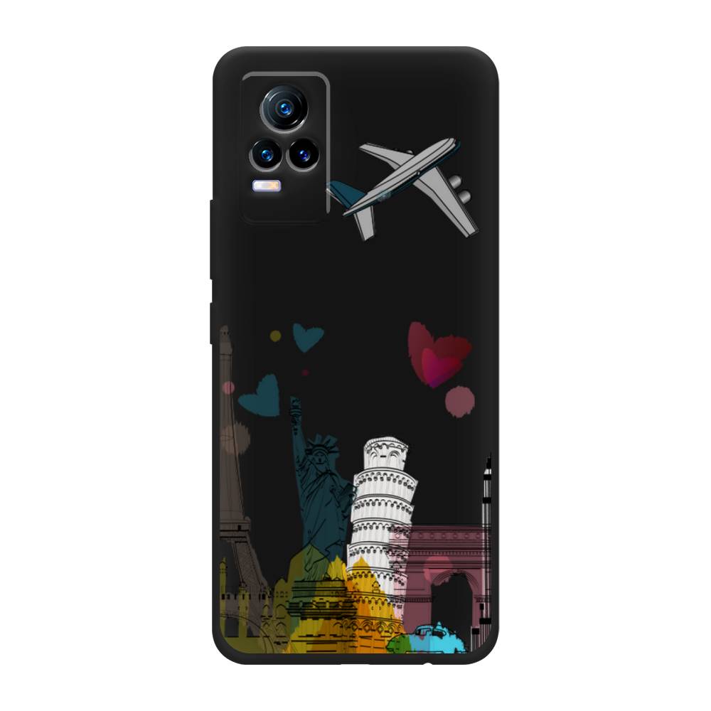 

Чехол Awog на Vivo V21e 4G "Самолет путешествий", Разноцветный, 264552-1