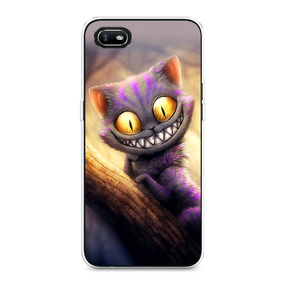 

Чехол Awog на Oppo A1k "Cheshire Cat", Фиолетовый;желтый, 252150-1