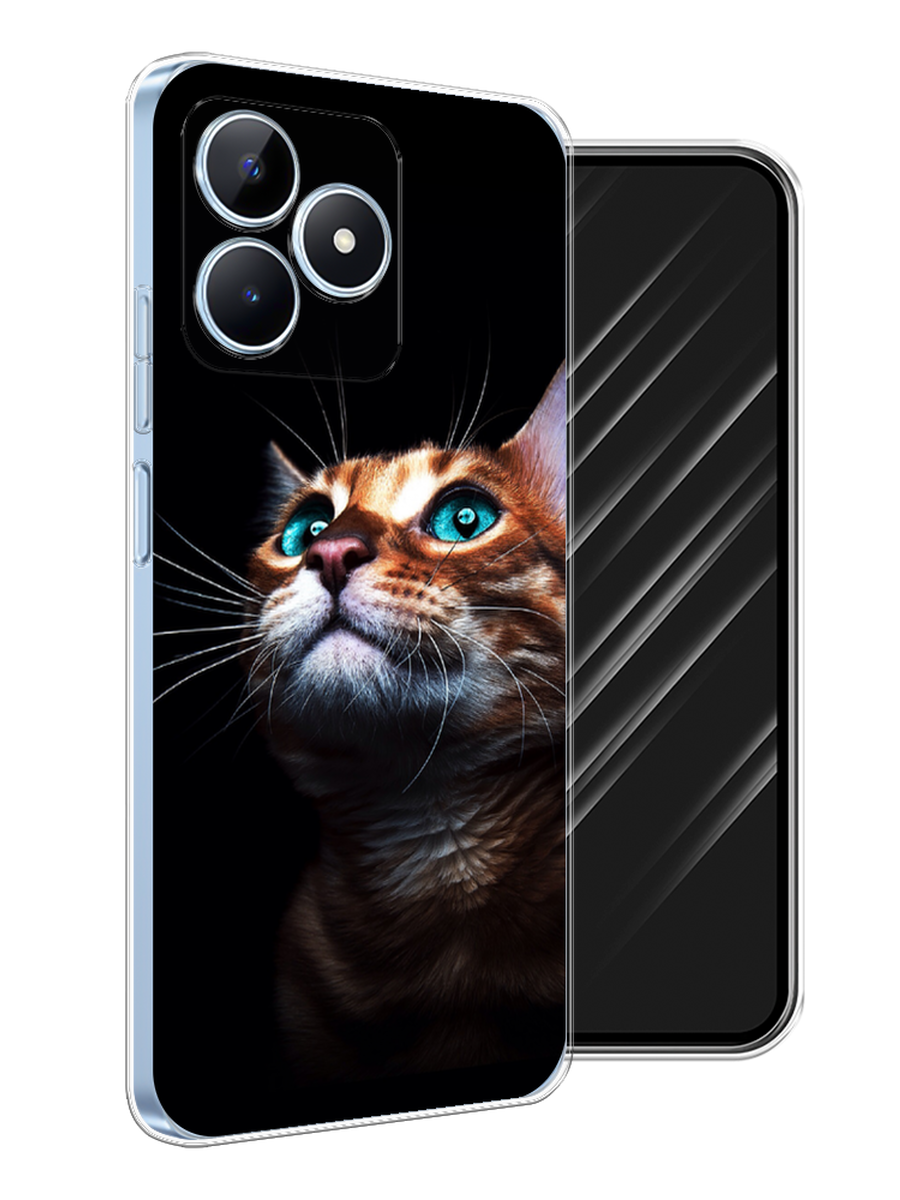 

Чехол Awog на Realme C60 "Мечтательный кот", Коричневый, 2516550-1