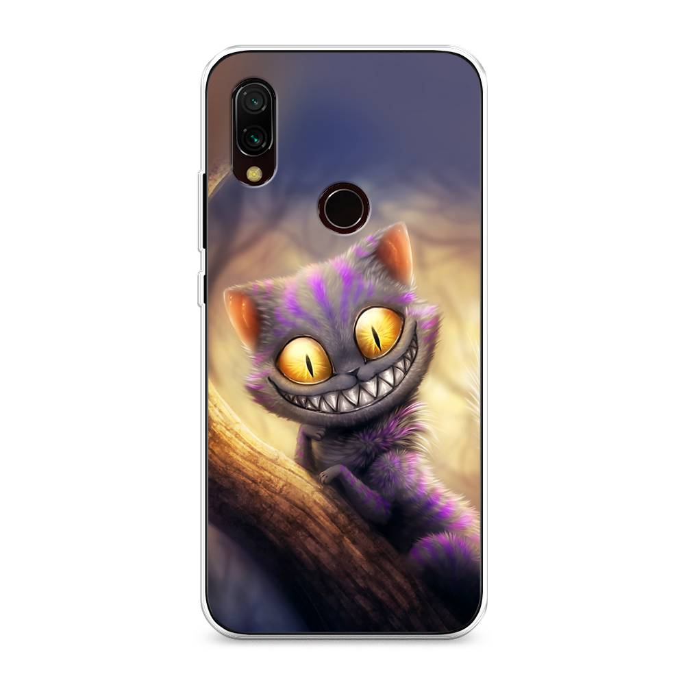 

Чехол Awog на Xiaomi Redmi 7 "Cheshire Cat", Фиолетовый;желтый, 35050-1