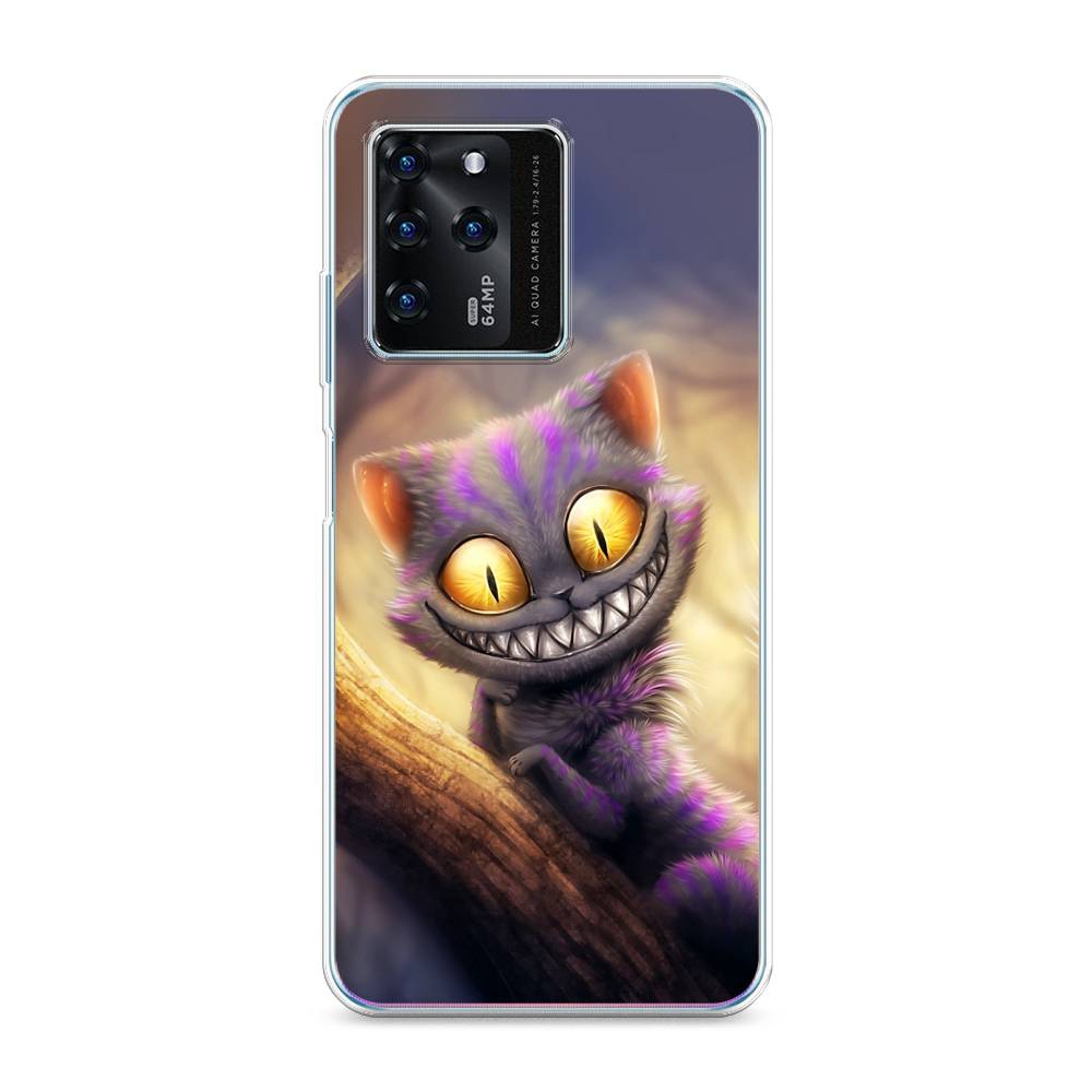 

Чехол Awog на ZTE Blade V30 / ЗТЕ Блэйд V30 "Cheshire Cat", Фиолетовый;желтый, 135350-1