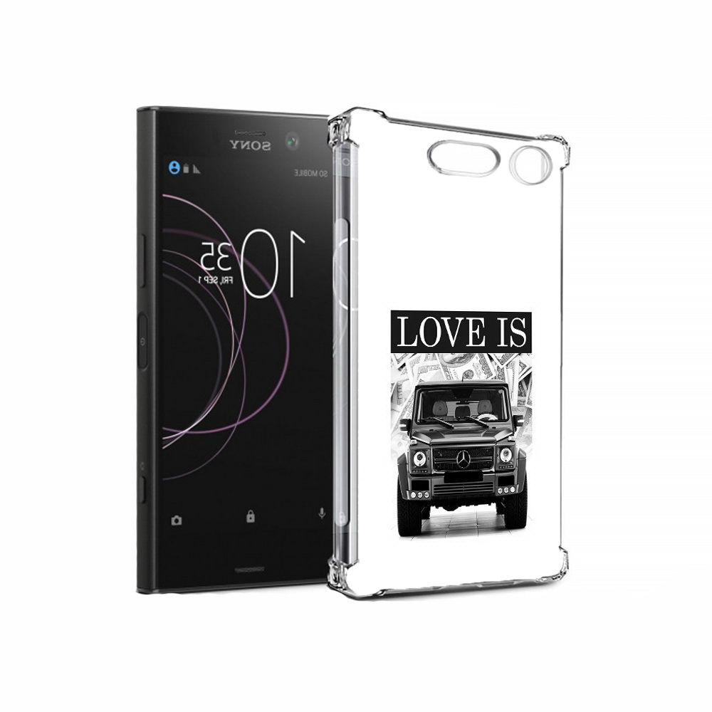 

Чехол MyPads Tocco для Sony Xperia XZ1 гелик (PT77229.221.285), Прозрачный, Tocco