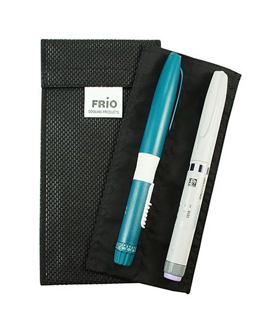 

Чехол для инсулина FRIO дуо для 2 шприц-ручек черный 19 х 9 см, FRIO Duo Wallet
