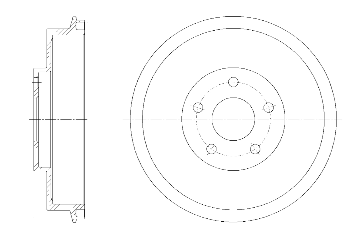 

AVANTECH 'BR0612S Диск тормозной 1шт