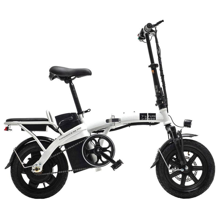 Электровелосипед Furendo E-S8 250 2022 белый металлик